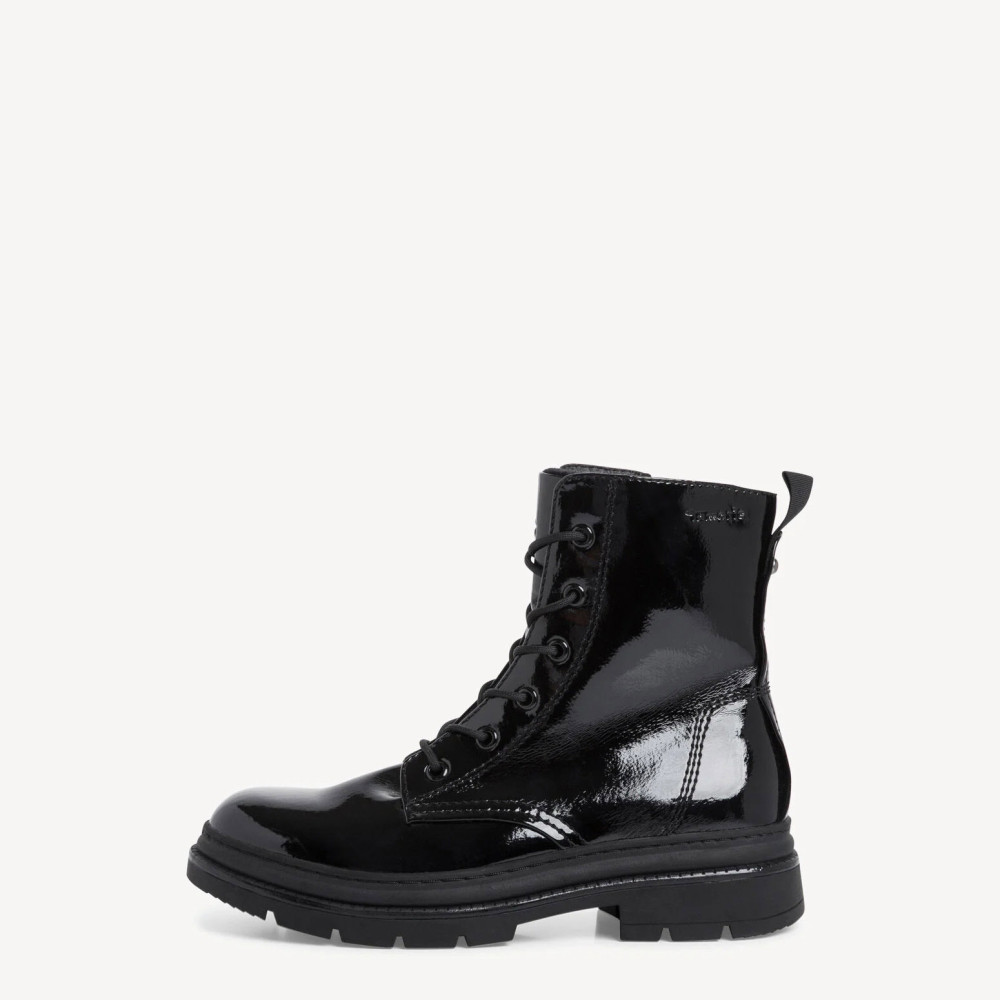 1-1-25210-29 018 Μποτάκι Μαύρο Patent Τamaris